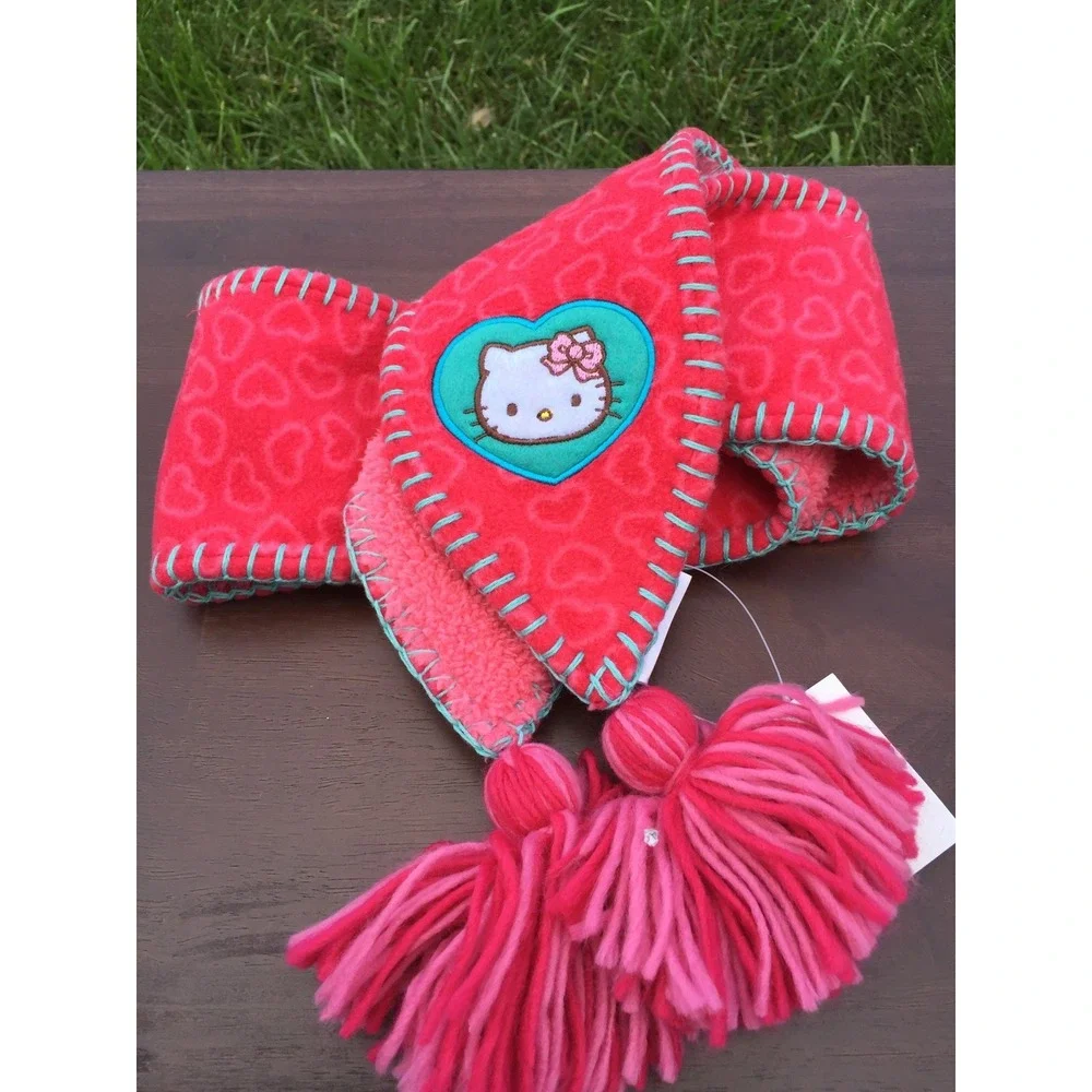 NWT Hello Kitty Red Scraf girl License Sanrio Small Size ~Cute~ for‎ KID